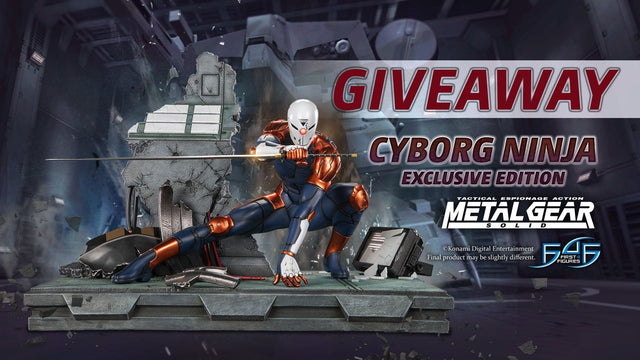 Metal Gear Solid - Cyborg Ninja Giveaway