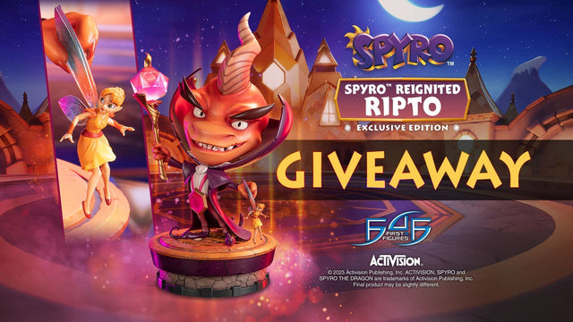 Spyro™ Reignited - Ripto Statue Giveaway