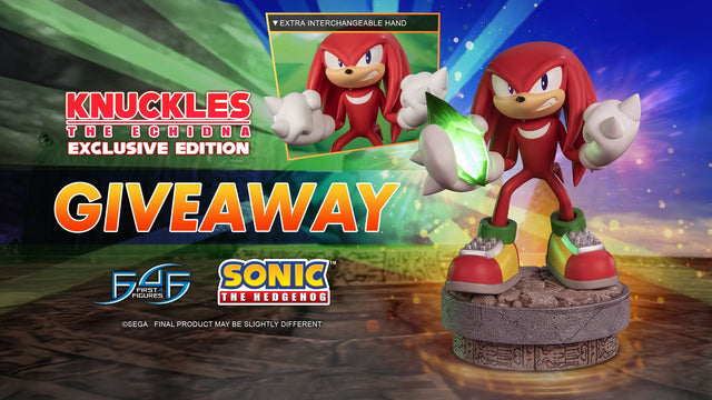 Sonic The Hedgehog - Knuckles Statue Giveaway