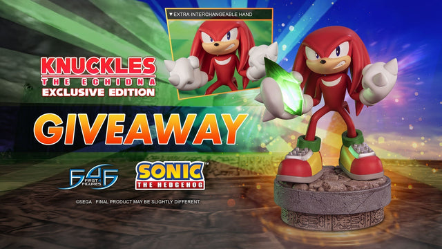 Sonic The Hedgehog - Knuckles Statue Giveaway