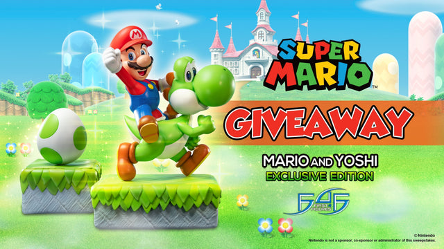 Super Mario – Mario and Yoshi Statue Giveaway