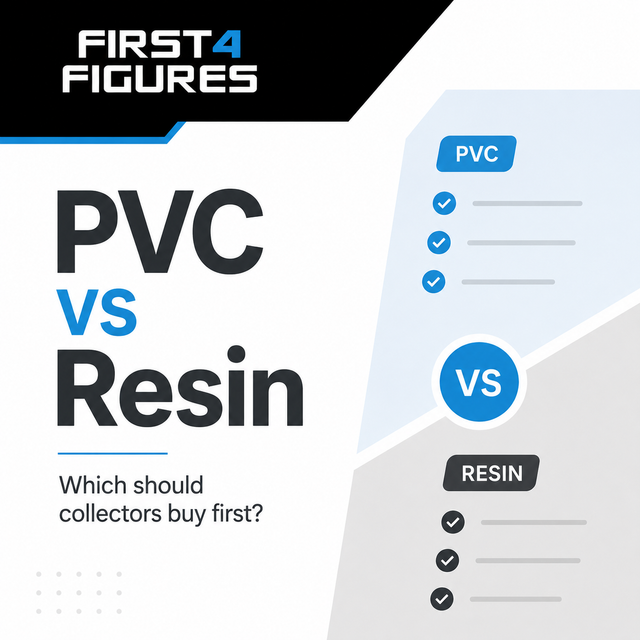PVC vs resin statues comparison for First 4 Figures collectors