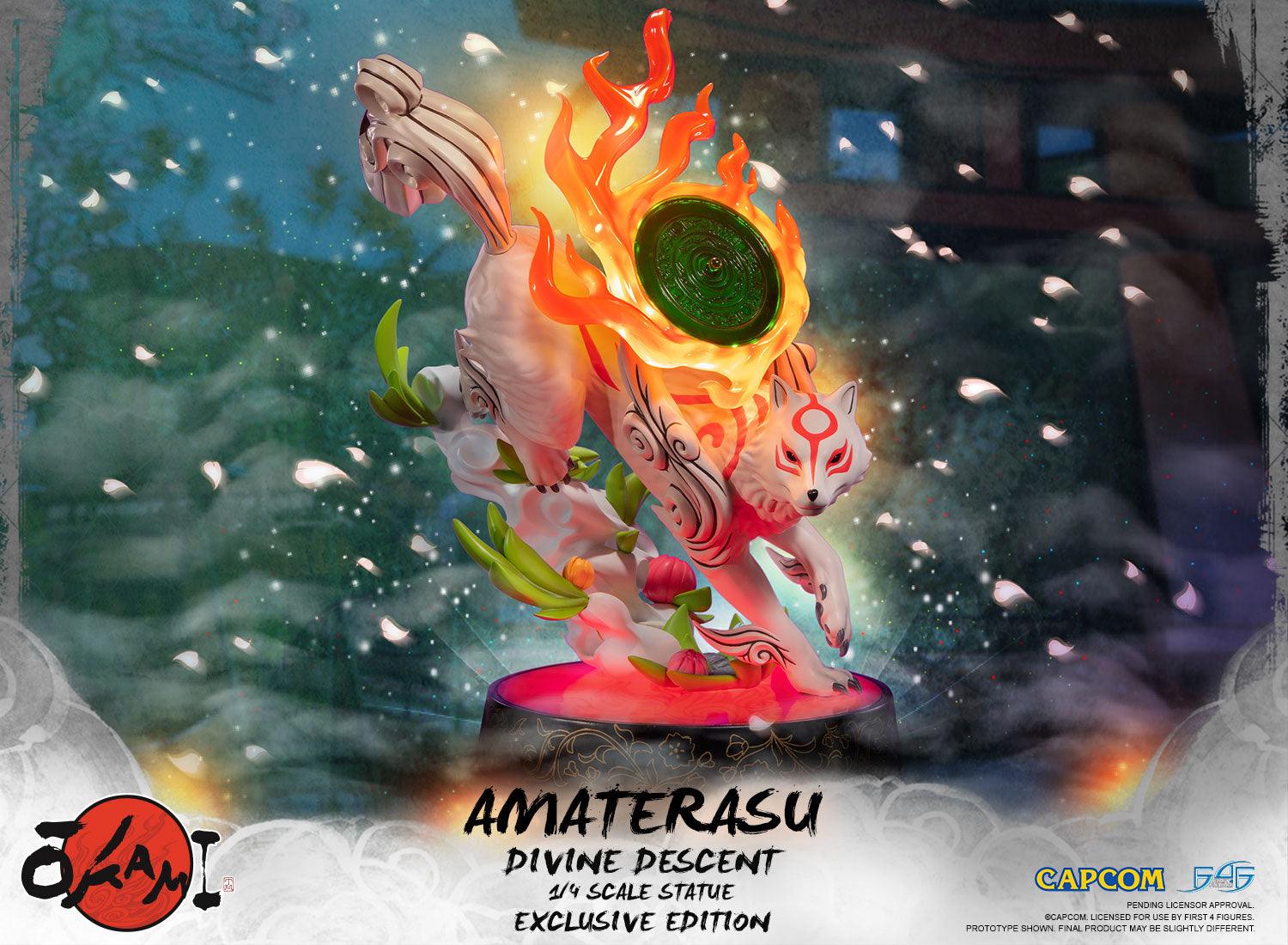 OKAMI Statue Amaterasu Divine Descent 1 4 F4F OKAMI Statue Amaterasu Divine Descent 1 4 F4F