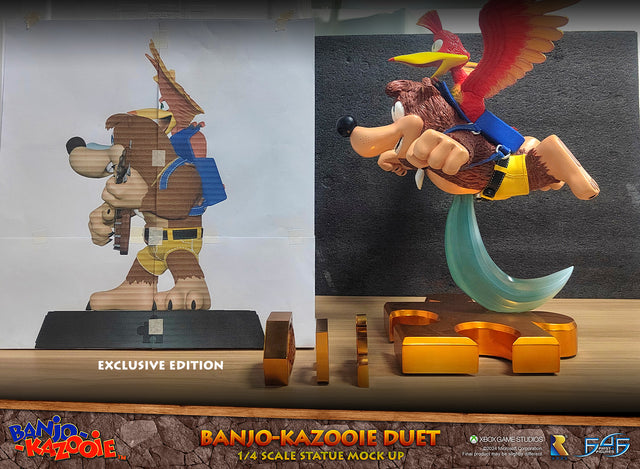 Banjo-Kazooie™ - Banjo-Kazooie Duet 1/4 (Exclusive Edition) (banjoduet14_exmorkup02.jpg)
