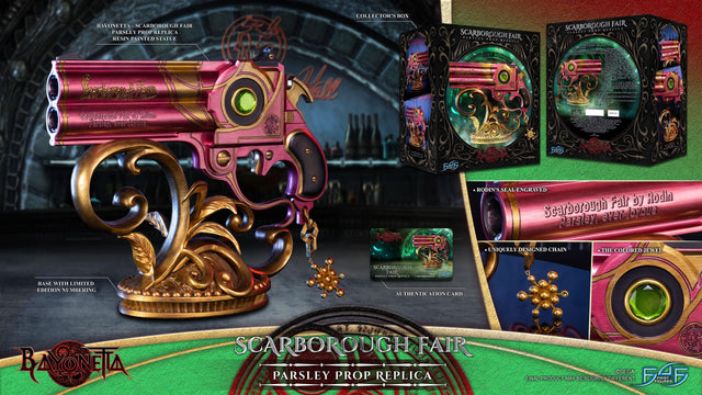 Bayonetta™ – Parsley Prop Replica (Standard Edition) (bayogunstn_green_4k.jpg)