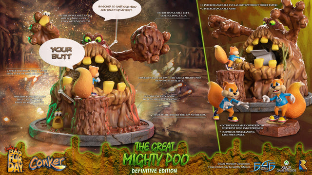 Conker's Bad Fur Day - The Great Mighty Poo (Definitive Edition) (border_4k_mightypoode.jpg)