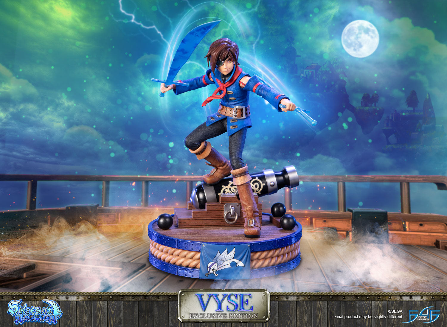 Skies of Arcadia Vyse (Exclusive Edition) First 4 Figures
