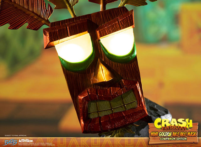 Crash Bandicoot™ - Mini Golden Aku Aku Mask Companion Edition (miniakuakumask-golden-h-07.jpg)