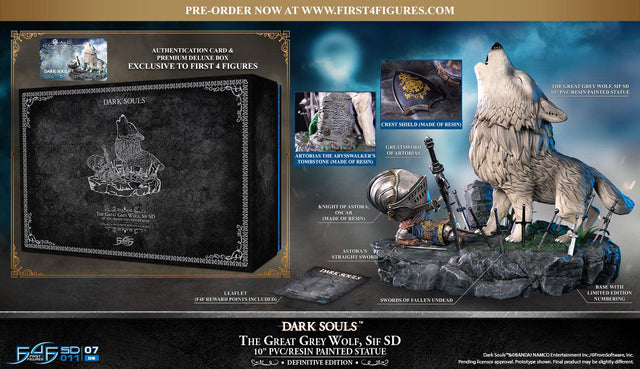 Dark Souls™ - The Great Grey Wolf Sif SD PVC Statue (Definitive Edition) (sifsd-def-01.jpg)