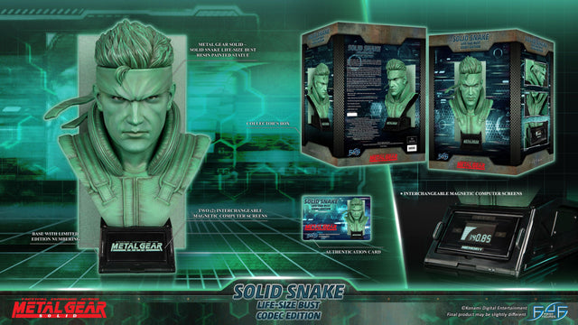 Metal Gear Solid - Solid Snake Life-Size Bust (Codec Edition LSB) (solidsnake_lsb_var_4k.jpg)
