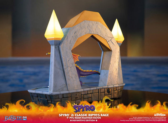 Spyro™ 2: Classic Ripto's Rage 9" PVC Statue (Definitive Edition) (spyro2_def-05.jpg)