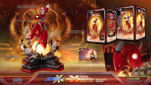 Mega Man X4 - X (Final Weapon) Rising Fire Exclusive Edition (x_redex_4k.jpg)
