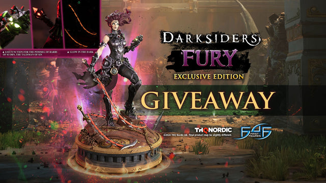 Darksiders - Fury Statue Giveaway