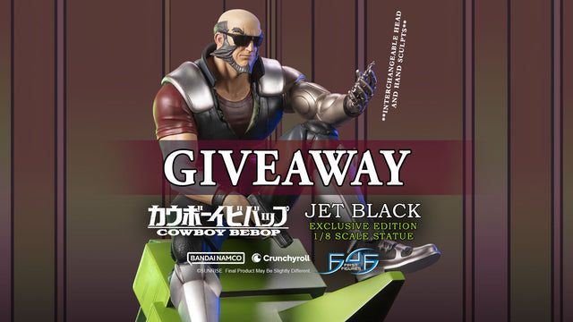 Cowboy Bebop - Jet Black 1/8 Statue Giveaway