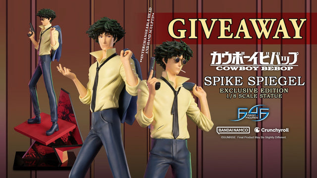 Cowboy Bebop - Spike Spiegel 1/8 Statue Giveaway