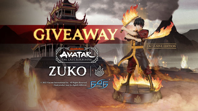 Avatar: The Last Airbender - Zuko Statue Giveaway