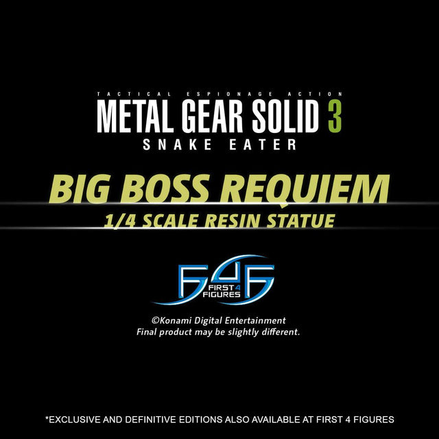 Interested in our upcoming Metal Gear Solid 3: Snake Eater - Big Boss Requiem?