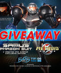 Metroid Prime™ - Samus Phazon Suit PVC Statue Giveaway