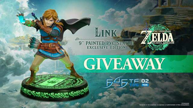 The Legend of Zelda™: Tears of the Kingdom – Link Statue Giveaway