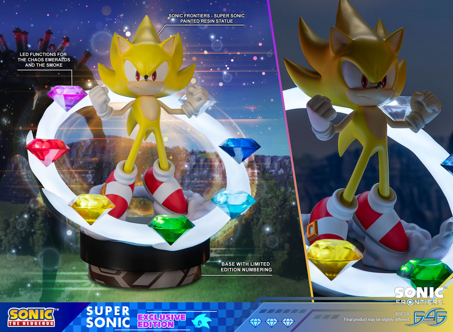 Sonic Frontiers - Super Sonic (Exclusive Edition) – First 4 Figures