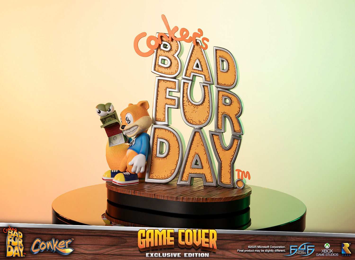 Conker's Bad Fur Day - Game Cover (Exclusive Edition) – First 4