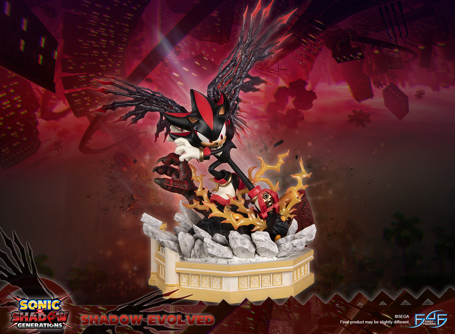 Shadow Prototype Design Generations Sonic X Shadow Generations - Shadow Evolved – First 4 Figures