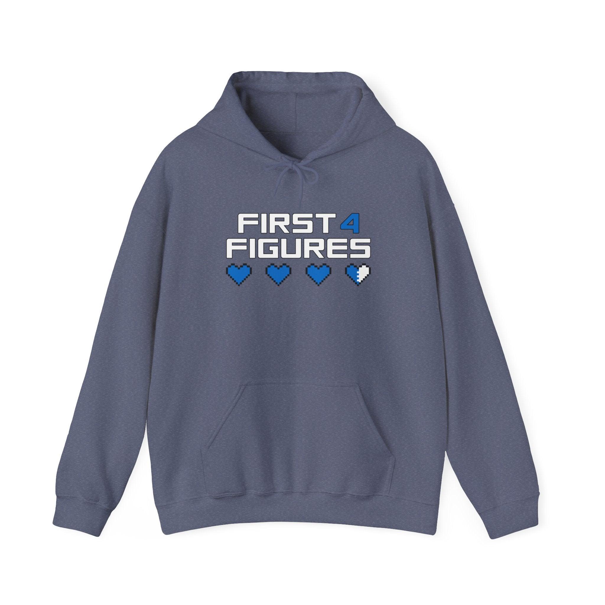 F4F pixel hearts - Hooded Sweatshirt – First 4 Figures