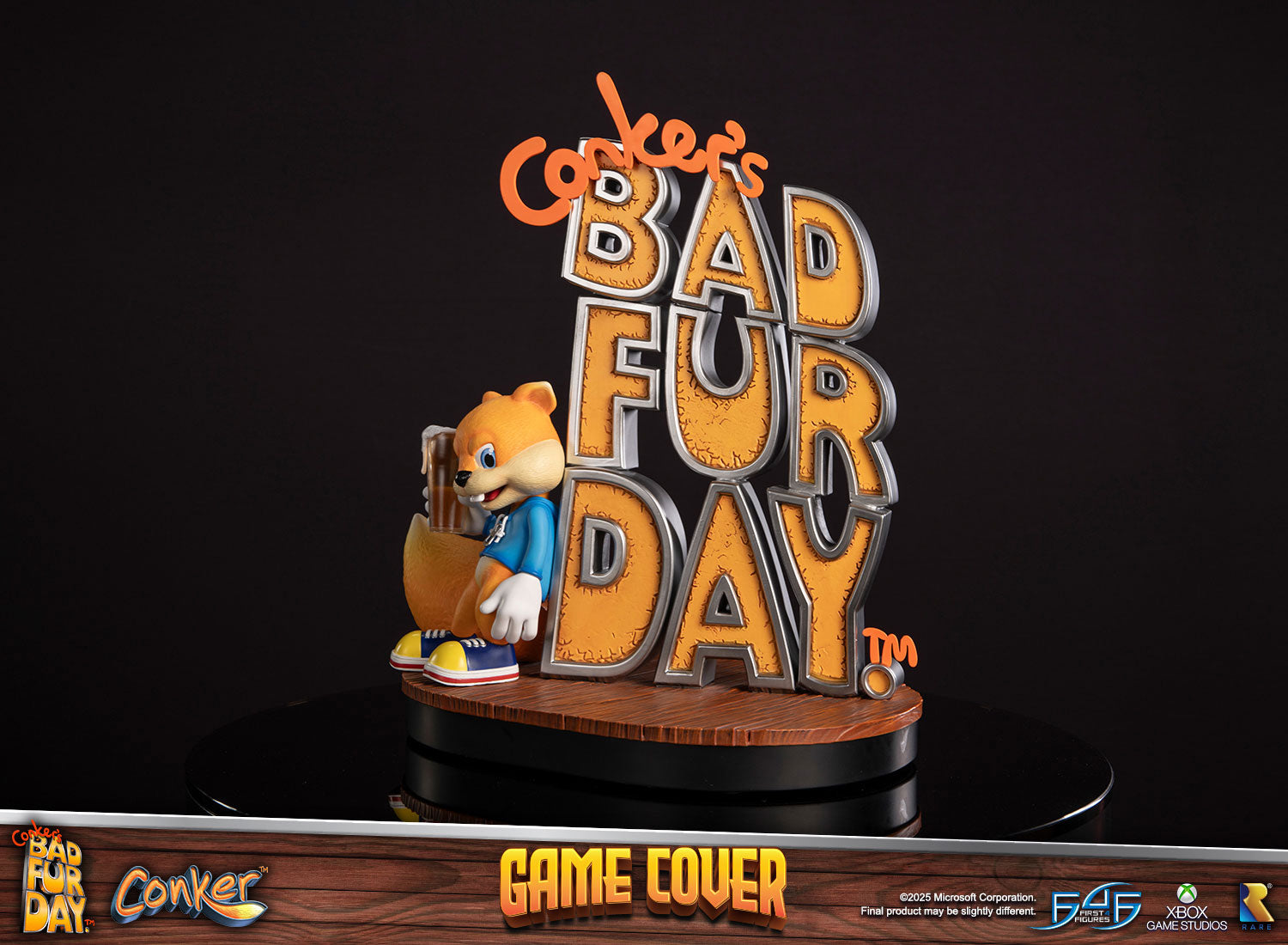 Conker's Bad Fur Day - Game Cover – First 4 Figures