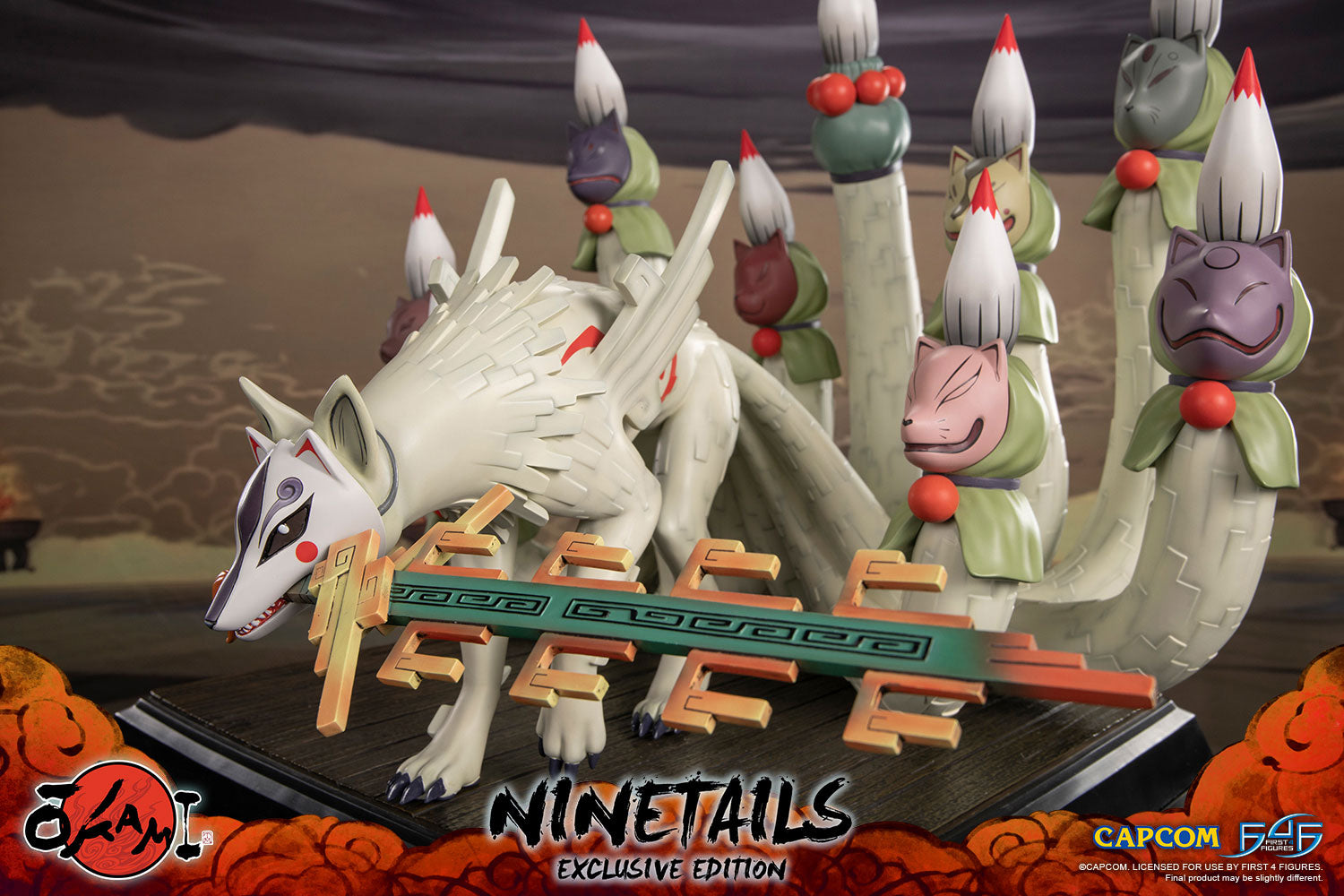 Okami - Ninetails (Exclusive Edition) – First 4 Figures Okami - Ninetails (Exclusive Edition) – First 4 Figures