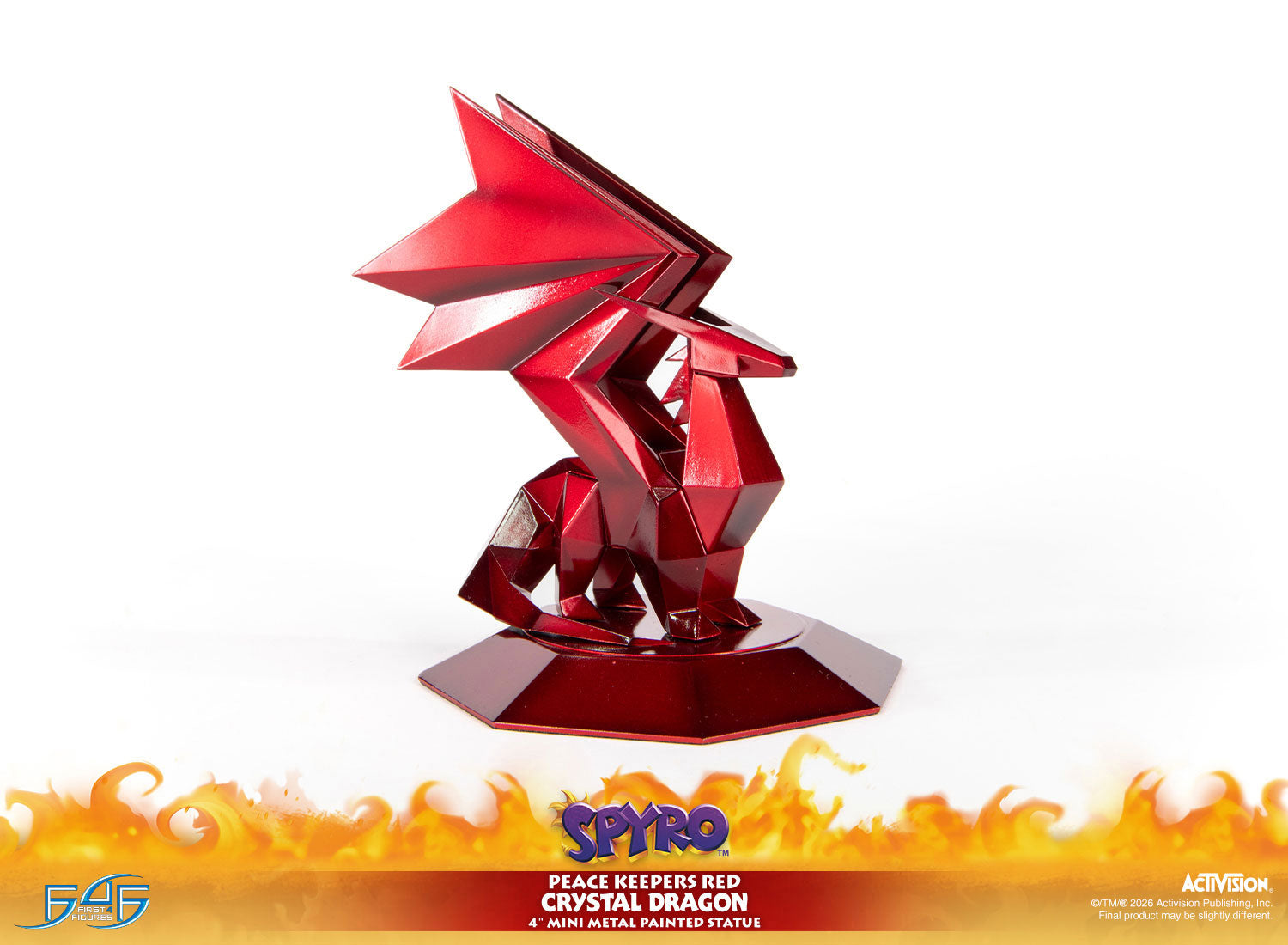 Spyro™ the Dragon – Peace Keepers Red Crystal Dragon – First 4 Figures