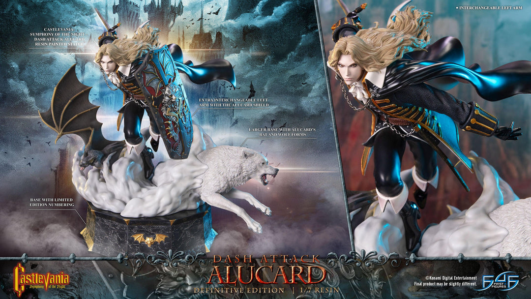 Castlevania: Symphony of the Night - Dash Attack Alucard (Definitive
