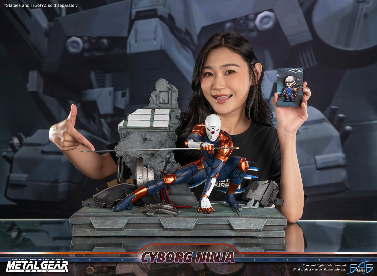 Metal Gear Solid - Cyborg Ninja (Gray Fox) – First 4 Figures