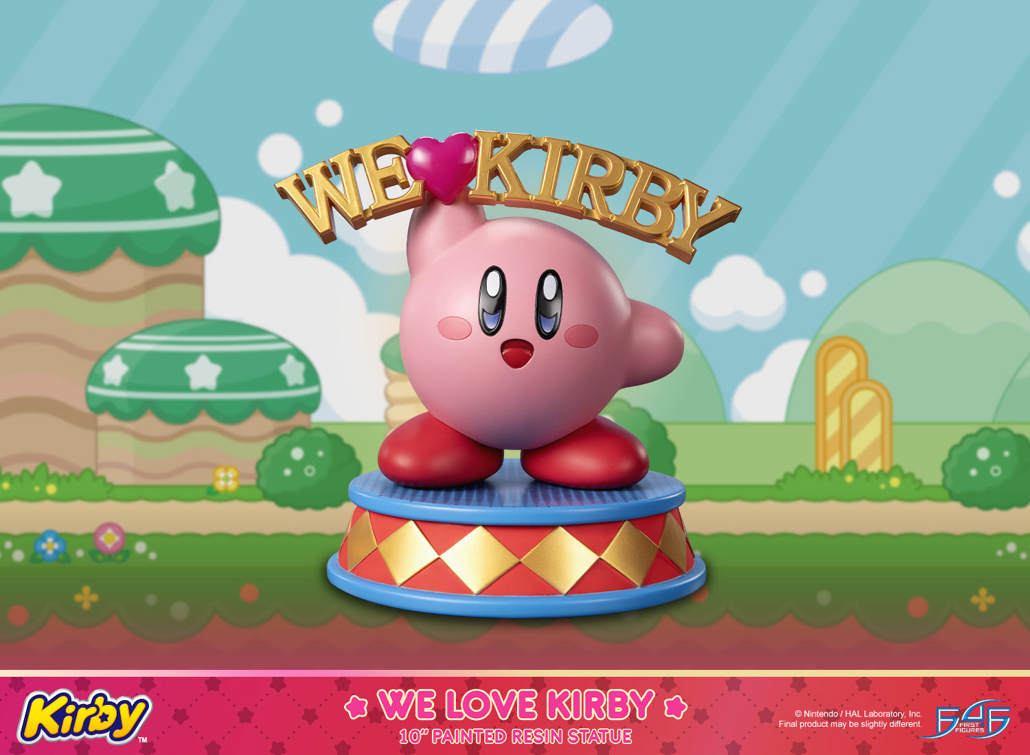 Kirby : We Love Kirby (Resin) – First 4 Figures