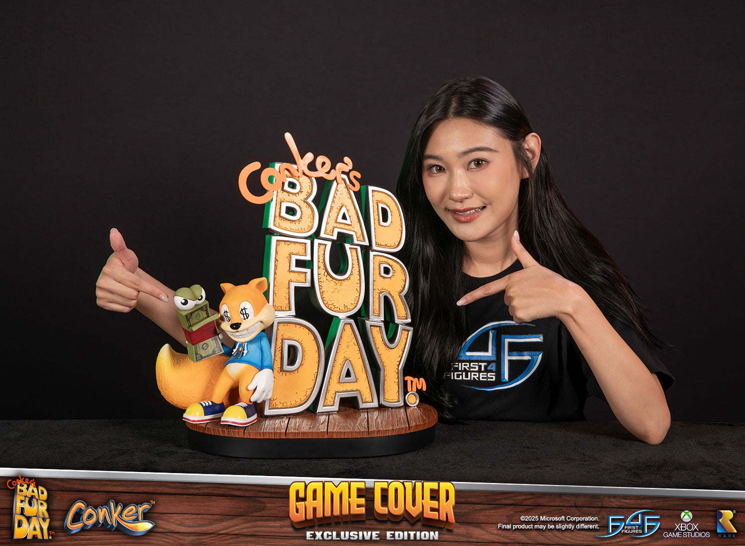 Conker's Bad Fur Day - Game Cover (Exclusive Edition) – First 4