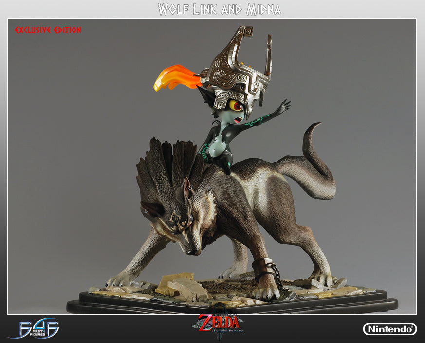 Wolf Link and Midna Exclusive – First 4 Figures