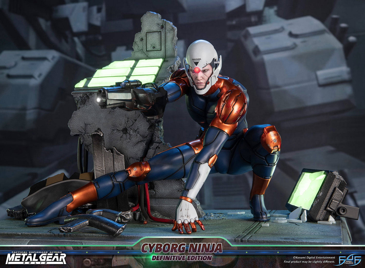 その他 L GEAR SOLID Trading Card #042 FOX Metal Gear Solid - Cyborg Ninja (Gray Fox) (Definitive Edition