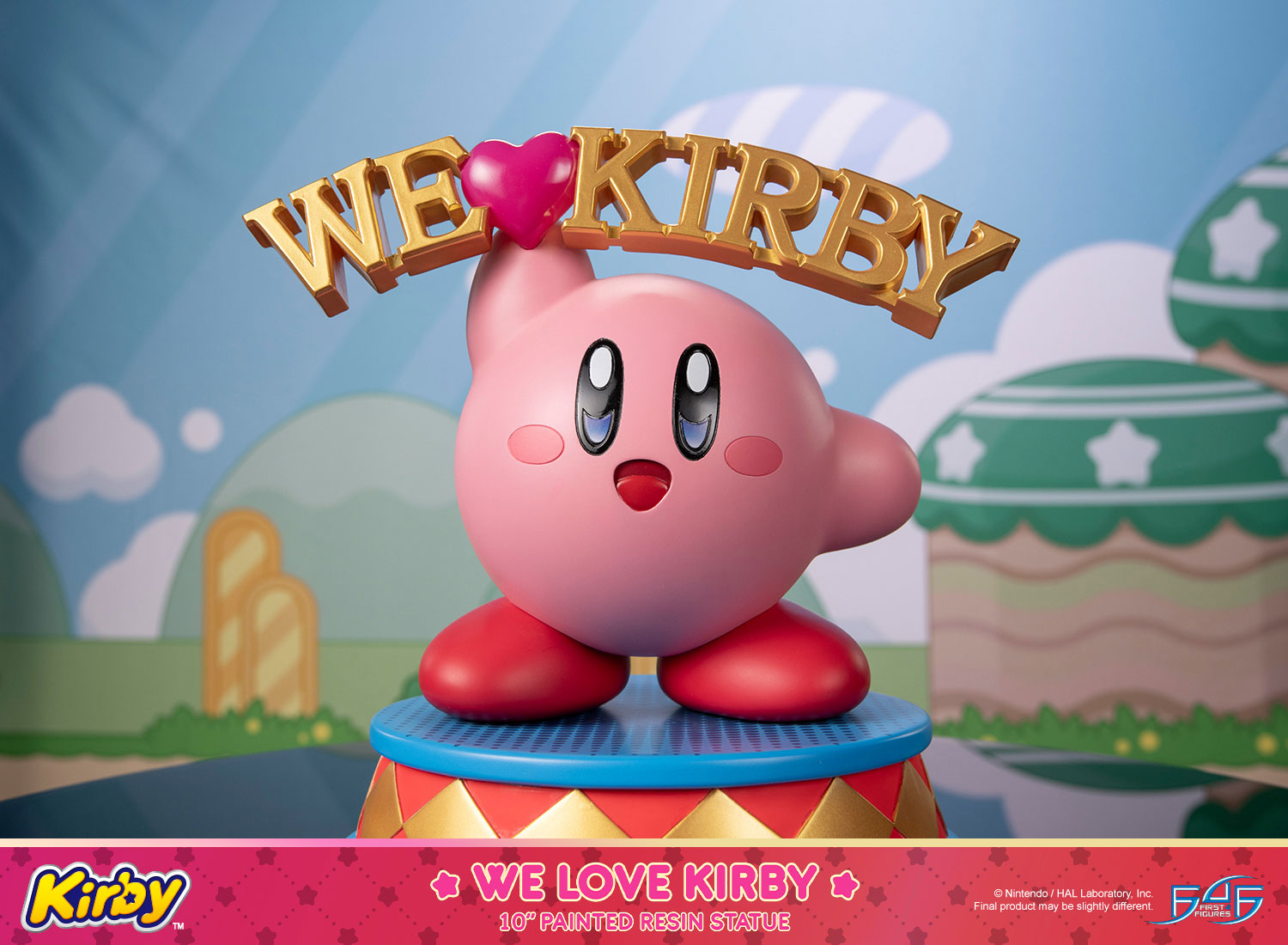 Kirby : We Love Kirby (Resin) – First 4 Figures