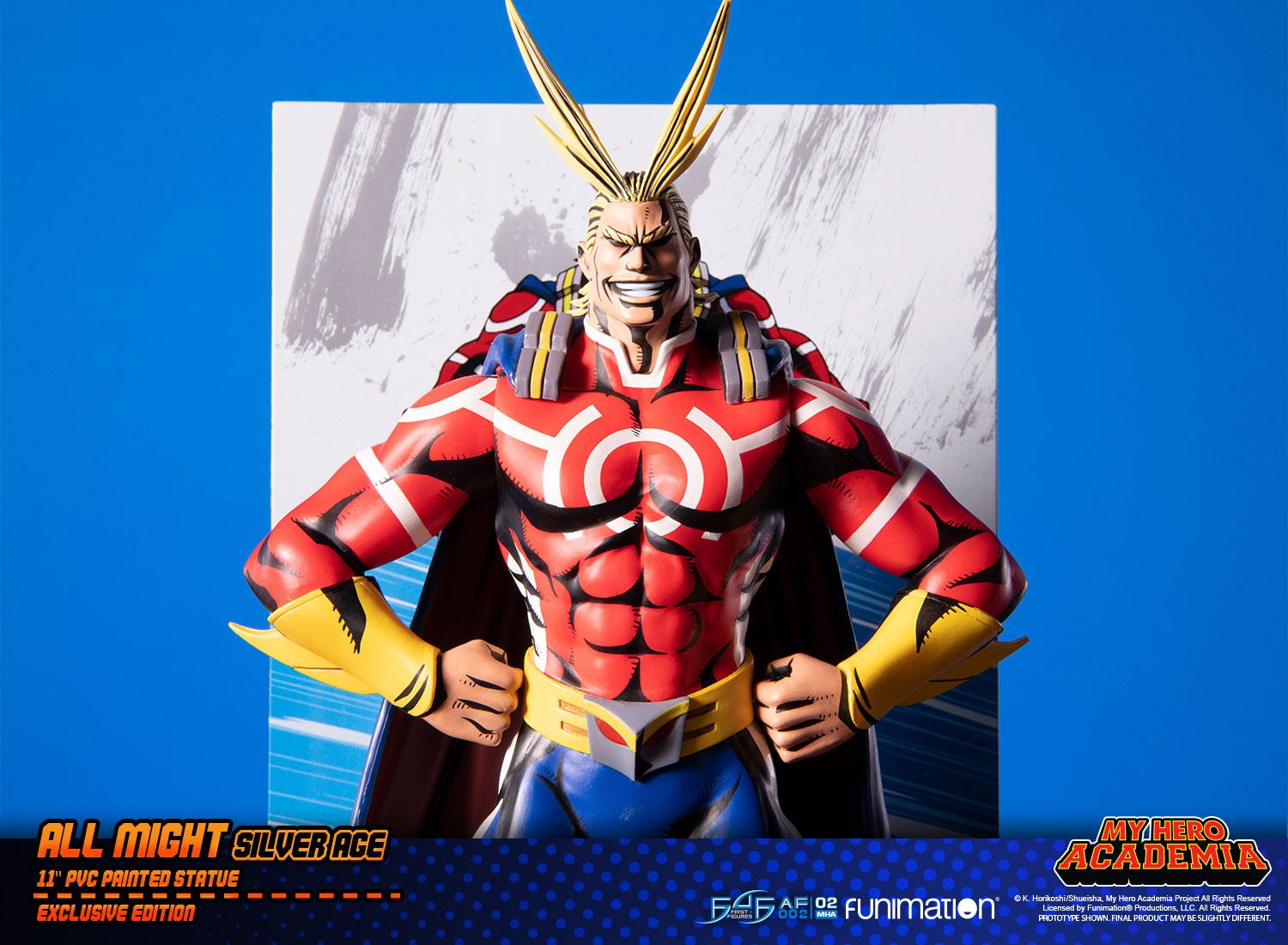 My Hero Academia – All Might: Silver Age (Exclusive Edition) – First 4  Figures