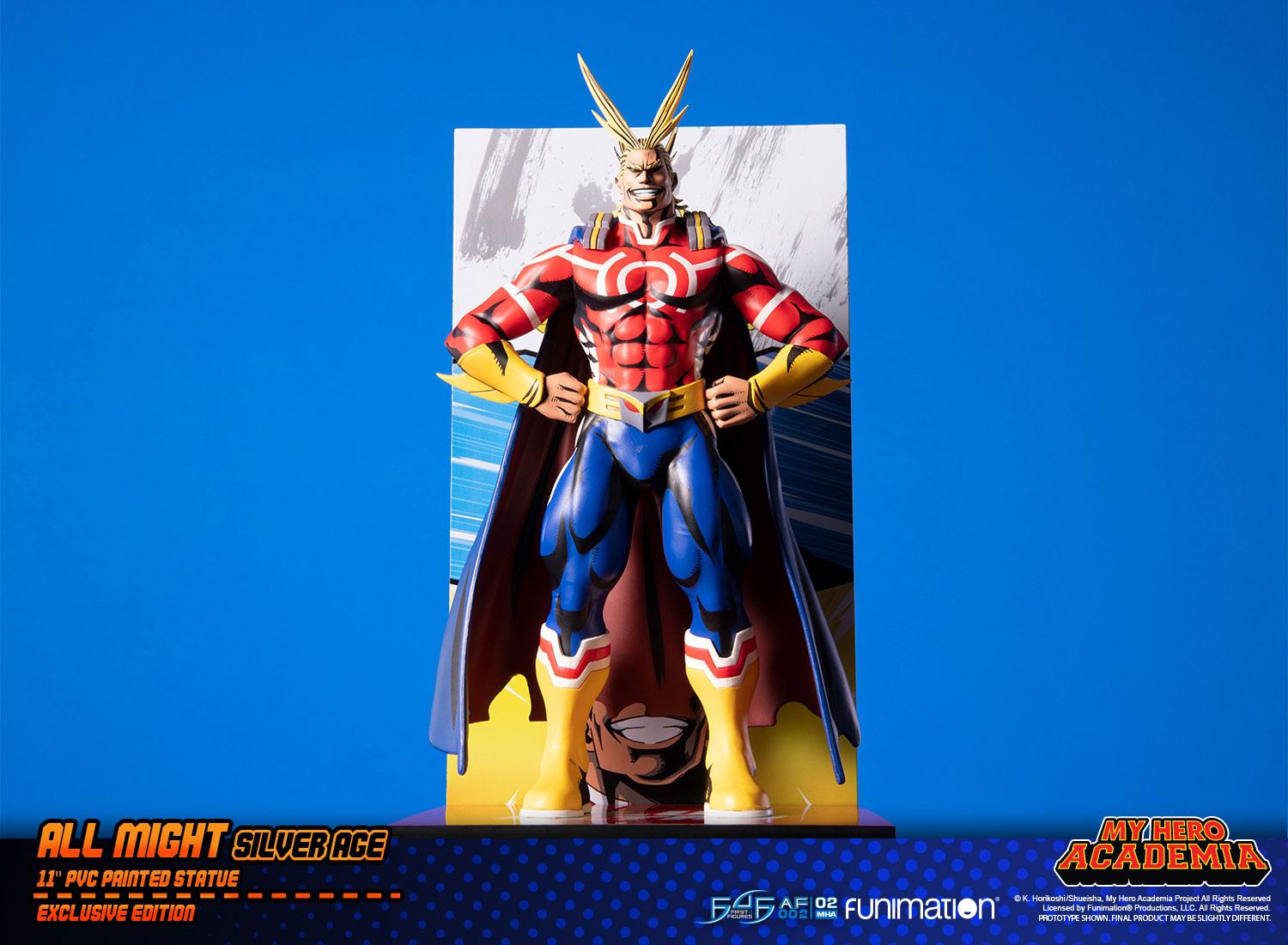 My Hero Academia – All Might: Silver Age (Exclusive Edition) – First 4  Figures