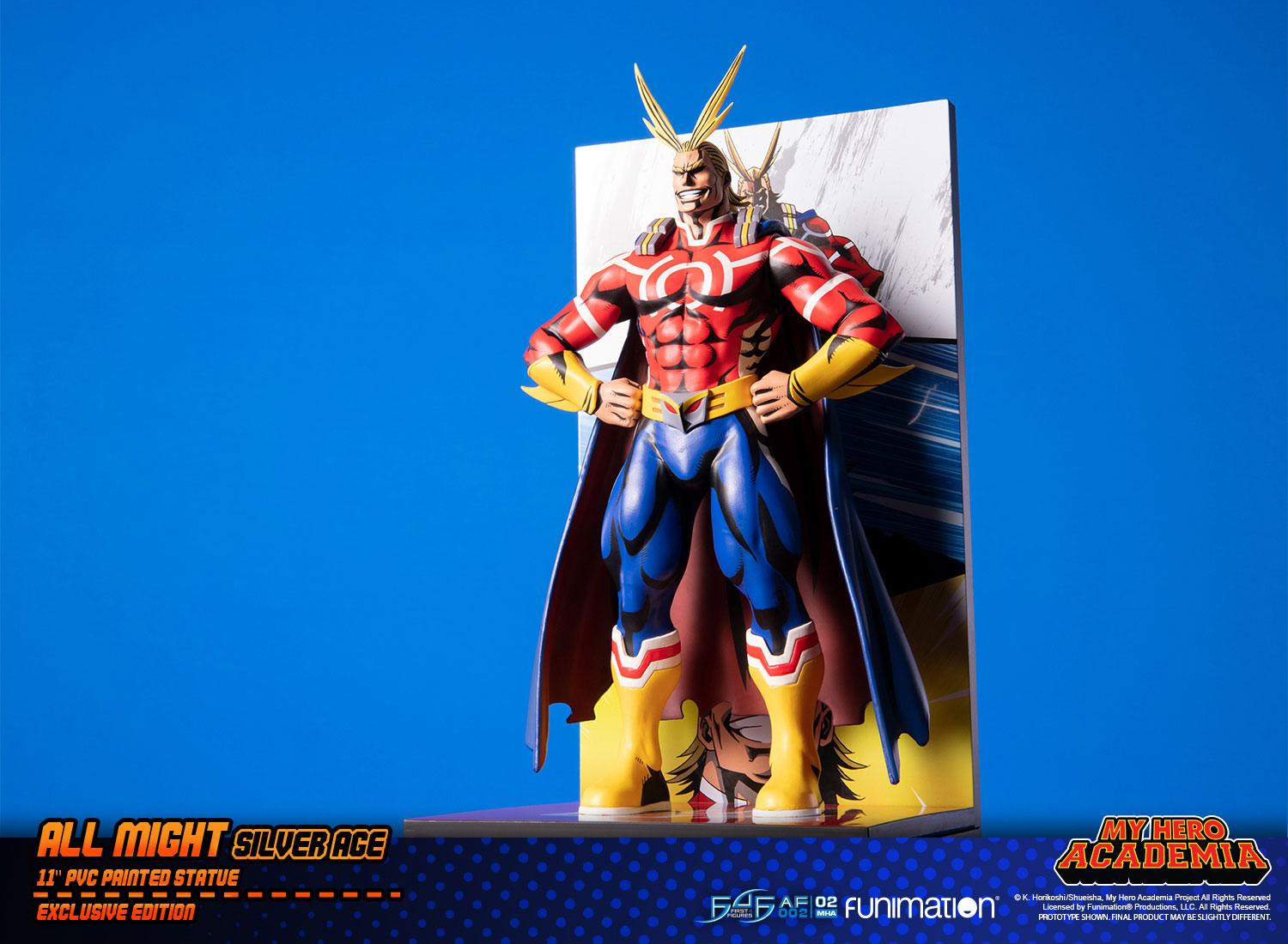 My Hero Academia – All Might: Silver Age (Exclusive Edition) – First 4  Figures