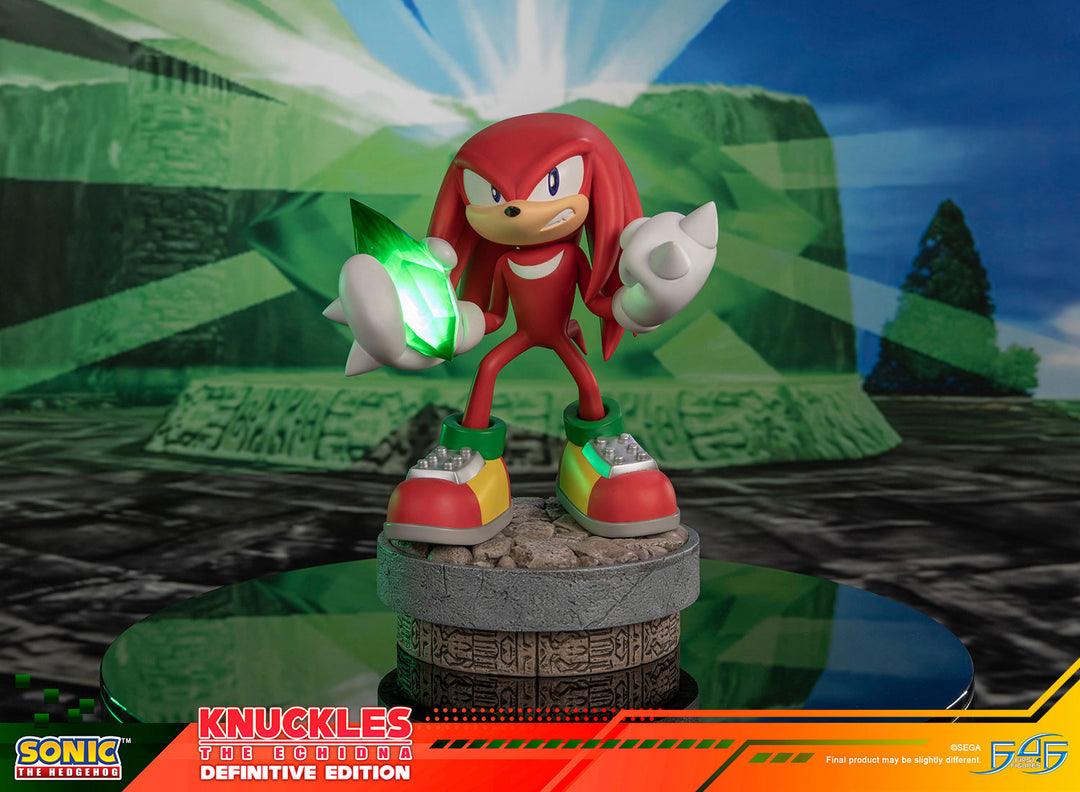 Knuckles Moden Sonic the Hedgehog - Modern Knuckles - Definitive Edition – First 4 Figures