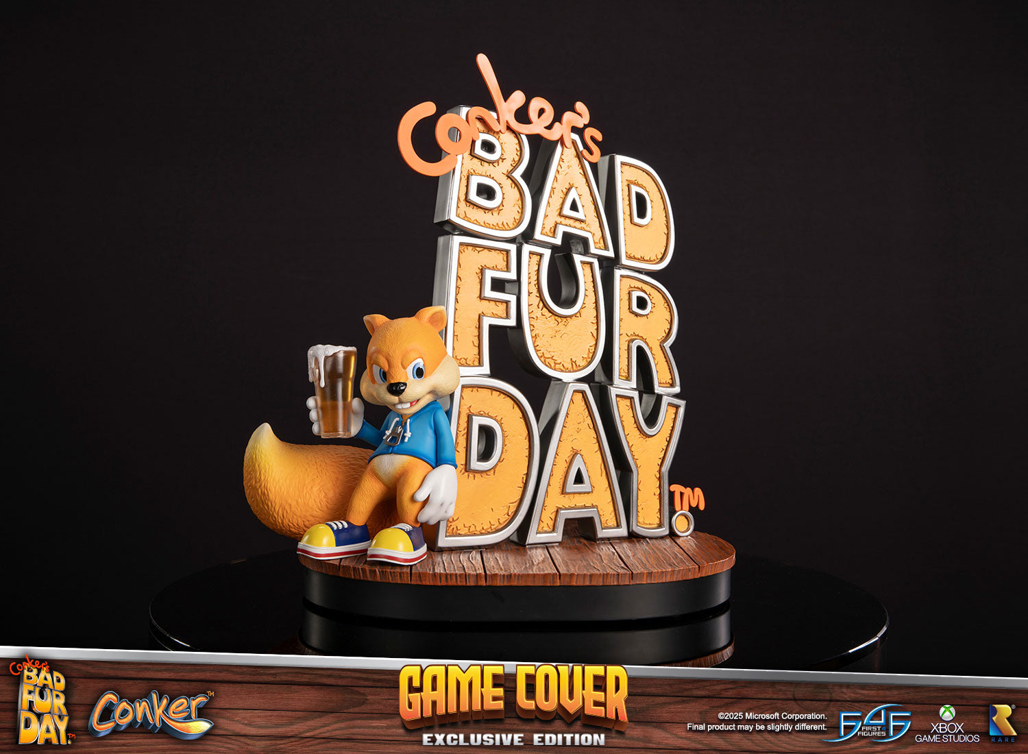 Conker's Bad Fur Day - Game Cover (Exclusive Edition) – First 4