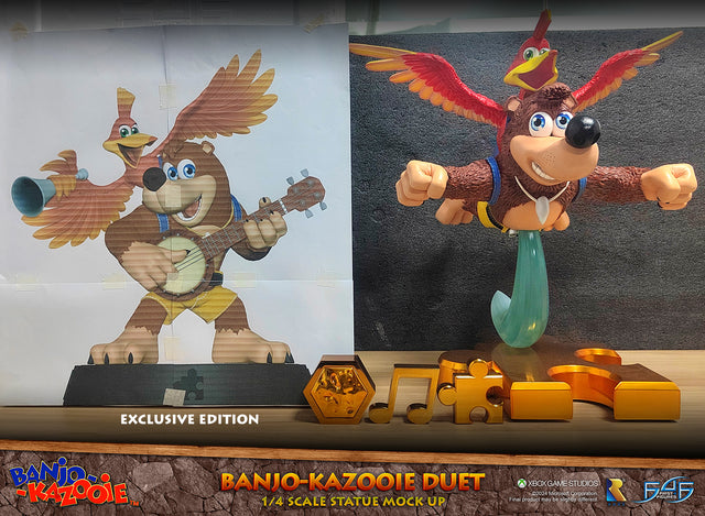 Banjo-Kazooie™ - Banjo-Kazooie Duet 1/4 (Exclusive Edition) (banjoduet14_exmorkup01.jpg)