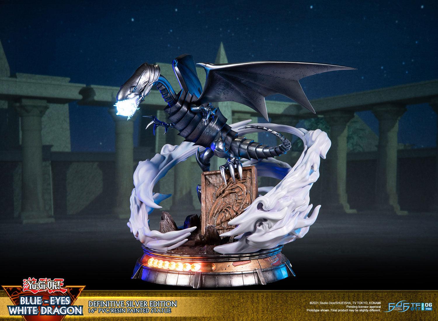 Yu-Gi-Oh! – Blue-Eyes White Dragon (Definitive Silver Edition) – First 4  Figures