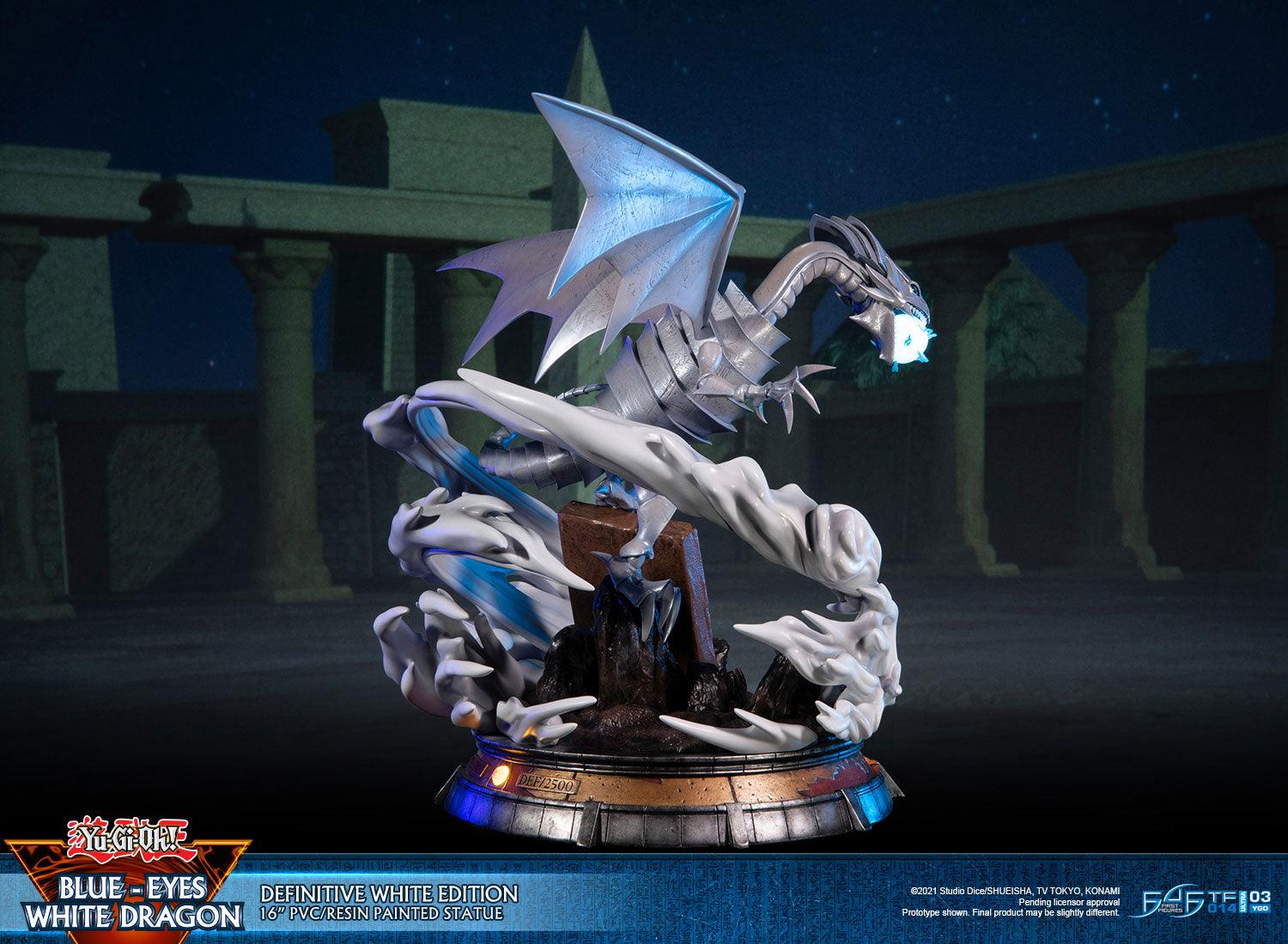 Yu-Gi-Oh! – Blue-Eyes White Dragon (Definitive White Edition) – First 4  Figures