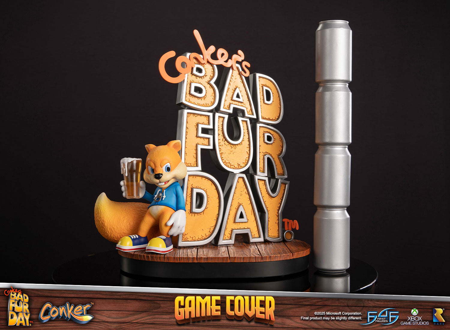 Conker's Bad Fur Day - Game Cover – First 4 Figures