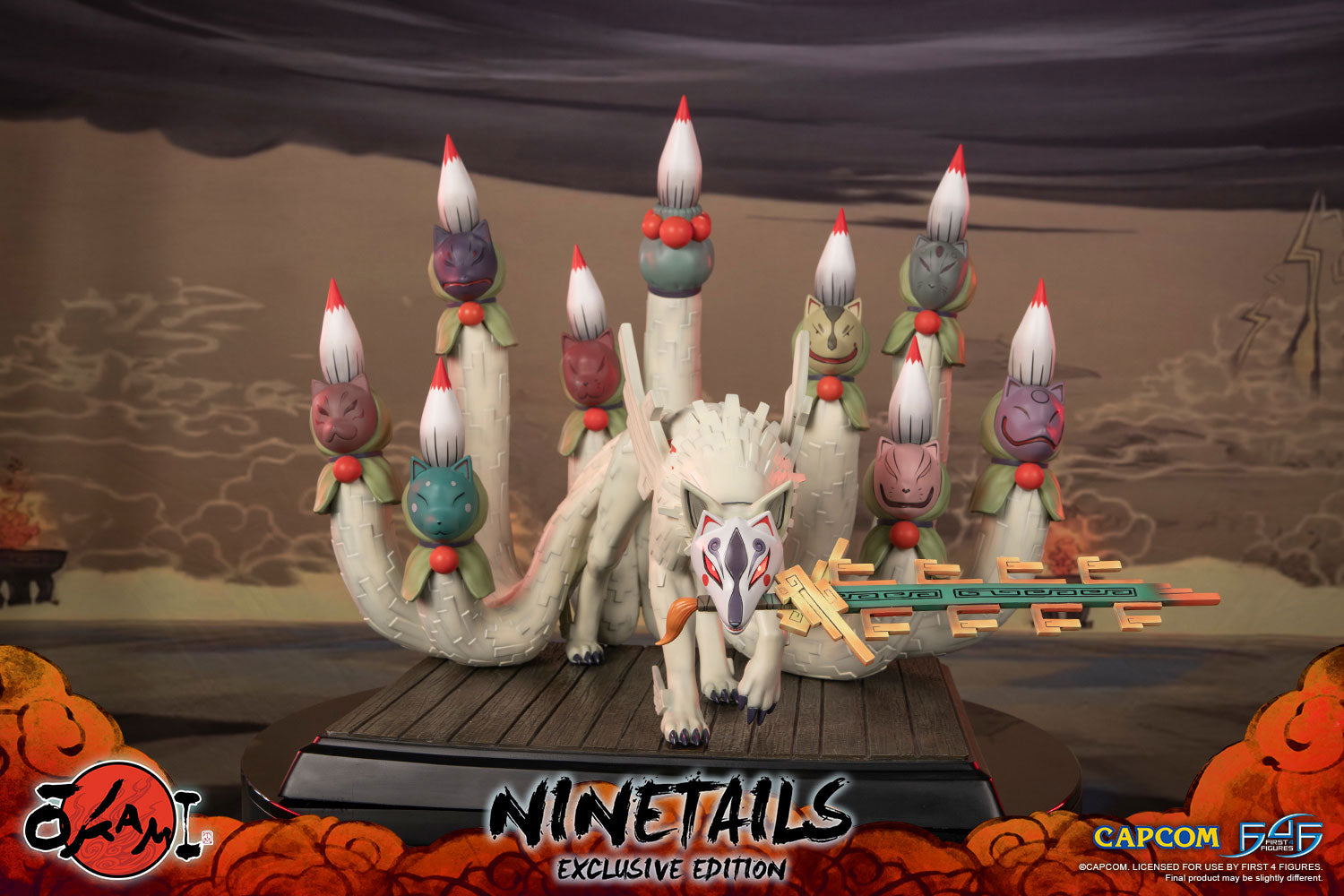 Okami - Ninetails (Exclusive Edition) – First 4 Figures Okami - Ninetails (Exclusive Edition) – First 4 Figures