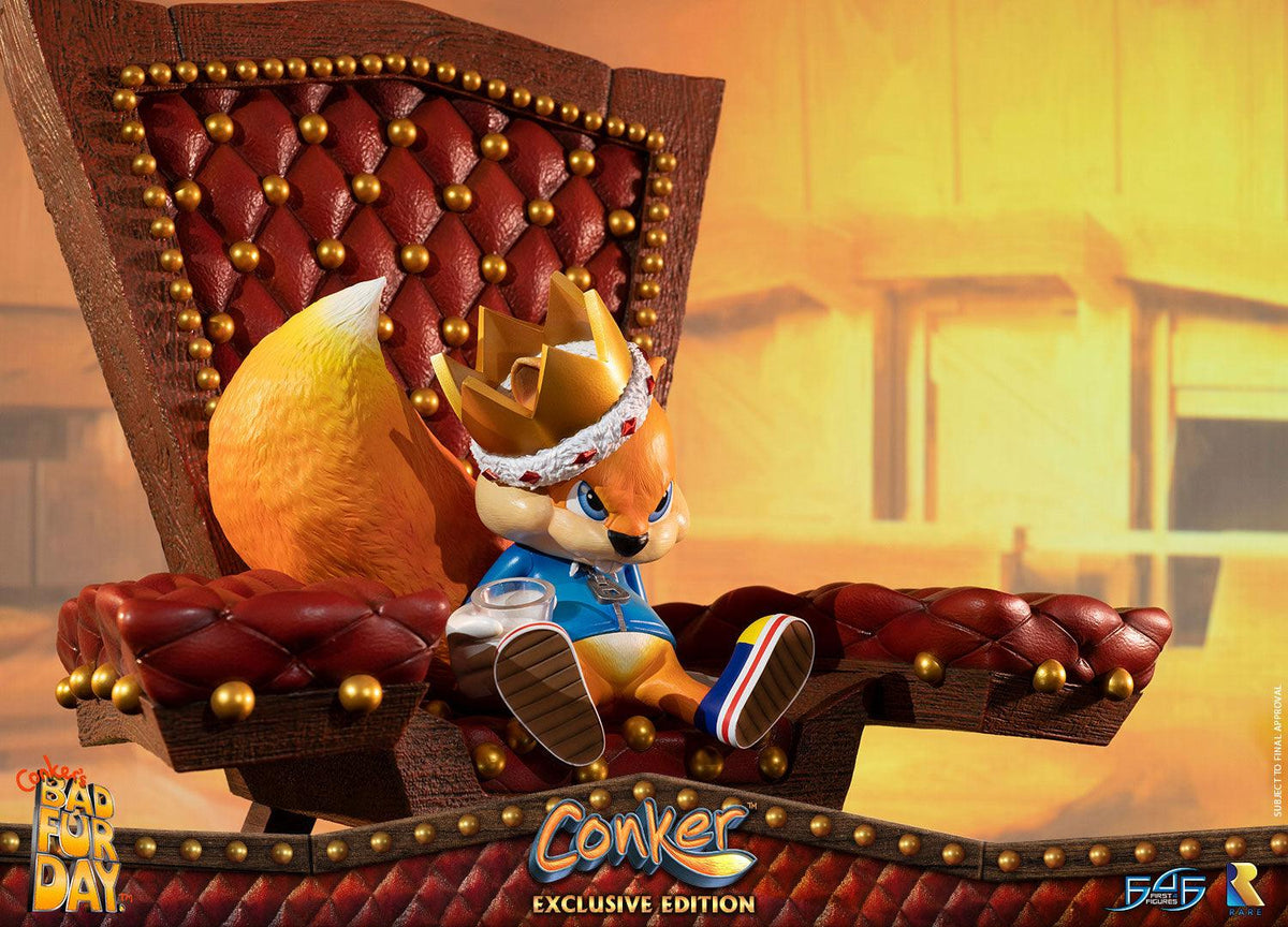 Conker: Conker's Bad Fur Day – Conker Exclusive Edition – First 4 Figures