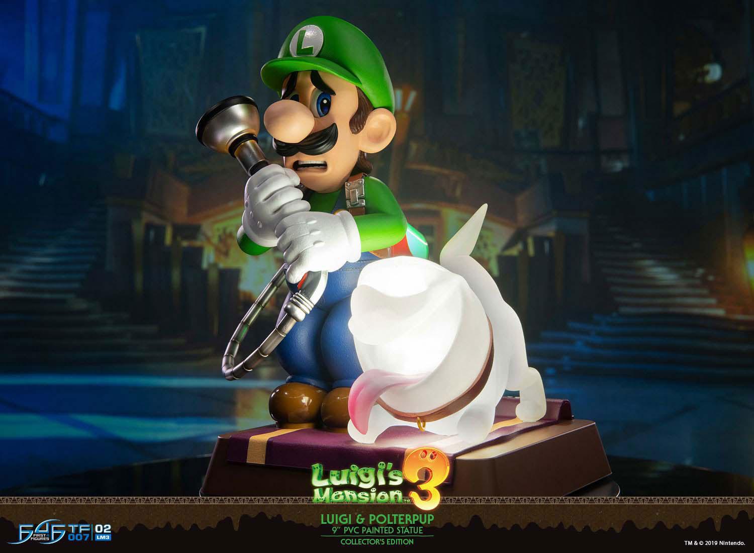 9” deals Luigi PVC Painted Figurine