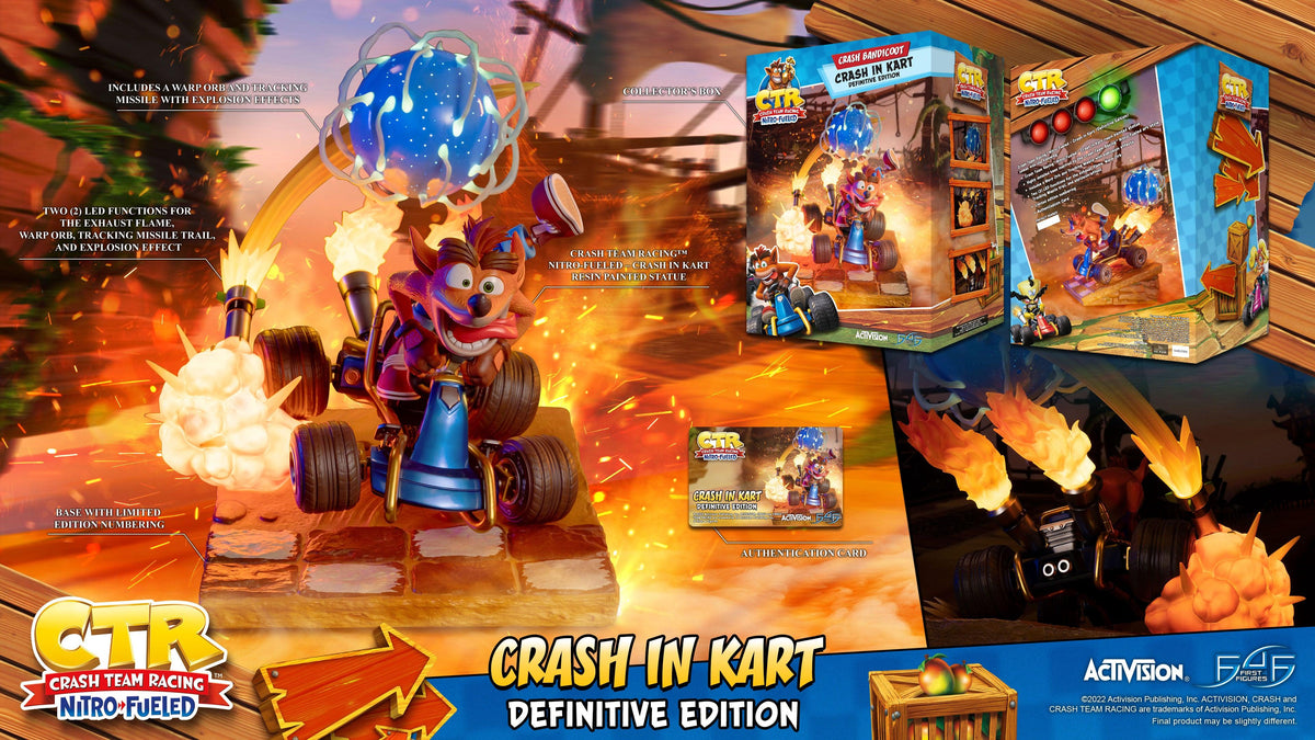 Crash Team Racing™ Nitro-Fueled - Crash In Kart (Definitive Edition ...